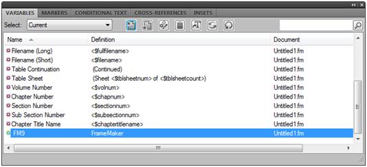 Edit User Variable